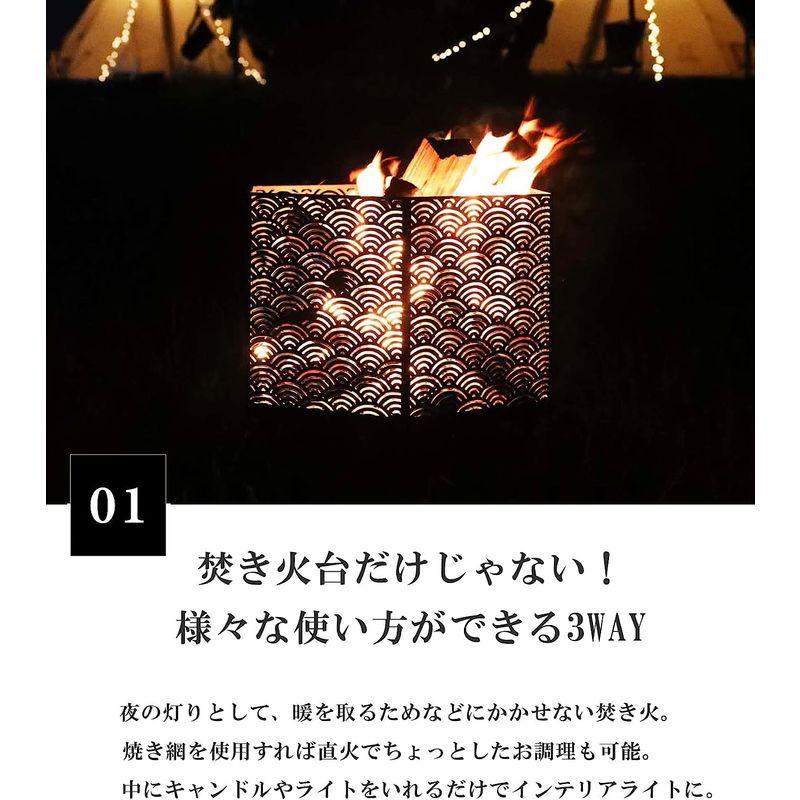 Smore(スモア) 六面焚火台 天板&収納袋セット 焚き火台 キャンプ コンパクト アウトドア 暖房 BBQ バーベキュー コンロ 屋外 スモア 六面焚火台 天板&収納袋セット 焚き火台 キャンプ コンパクト アウトドア 暖房 BBQ バーベキュー コンロ 屋外