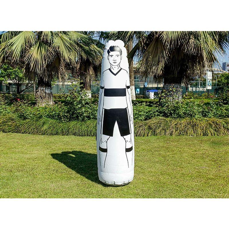 LifeRed サッカー ダミー 人形 フリーキック練習 (フットサル コーナーキック ドリブル パス トレーニング 練習 練習用具 自主練 コーナーキック サッカー ダミー 人形 フリーキック練習 フットサル ドリブル パス トレーニング 練習 練習用具 自主練