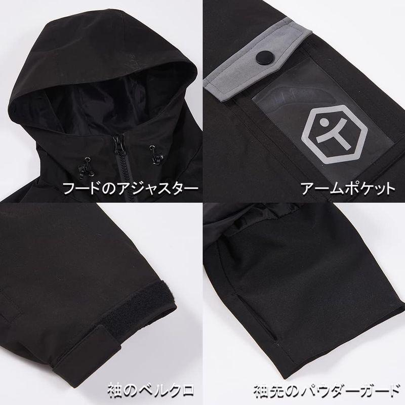 TaoTech スノーボードウェア オーバースタイル スキーウェア メンズ レディース ジャケット 撥水 防寒 防風 保温 雪遊び (F， スノーボードウェア オーバースタイル スキーウェア メンズ レディース ジャケット 撥水 防寒 防風 保温 雪遊び F，