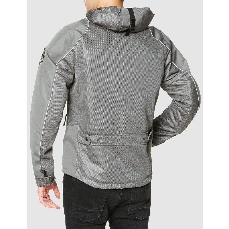 ACE CAFE LONDON スポーツ フーデッド メッシュジャケット SS2203MJ D.GY L CAFE LONDON スポーツ フーデッド メッシュジャケット SS2203MJ GY