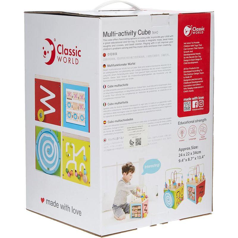 ビーズコースター 知育玩具 ルーピング セット 赤ちゃん 木のおもちゃ 2歳 多機能 ボックス Classic World クラシックワール Classic World 知育玩具 ルーピング セット 赤ちゃん 木のおもちゃ 2歳 多機能 ボックス クラシックワール