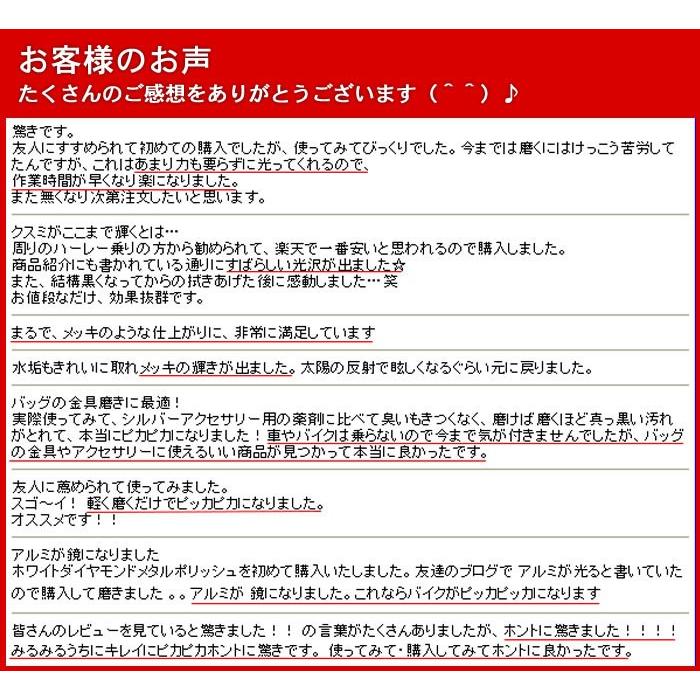 シュルツラボトリーズ Schultz WHITE DIAMOND ホワイトダイヤモンドメタルポリッシュ 12 Oz. 355ml |  | 07