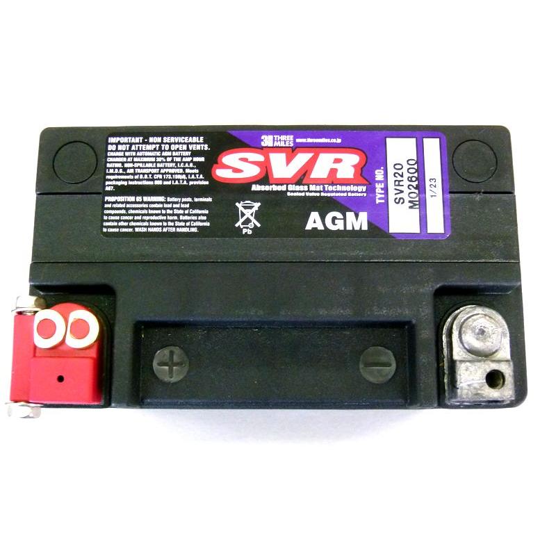 SVR20 AGM BATTERY バッテリー スリーマイルズ |  | 01
