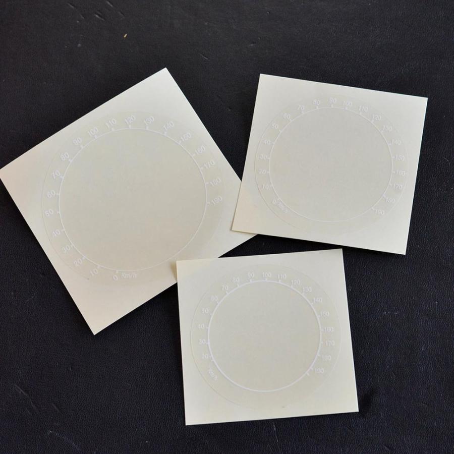 80mm ハーレー専用マイル→キロメートル変換ステッカー メーターシール |  | 01