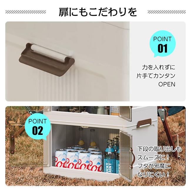 高品質 3面開き 収納ボックス 折りたたみ収納ボックス 超大容量