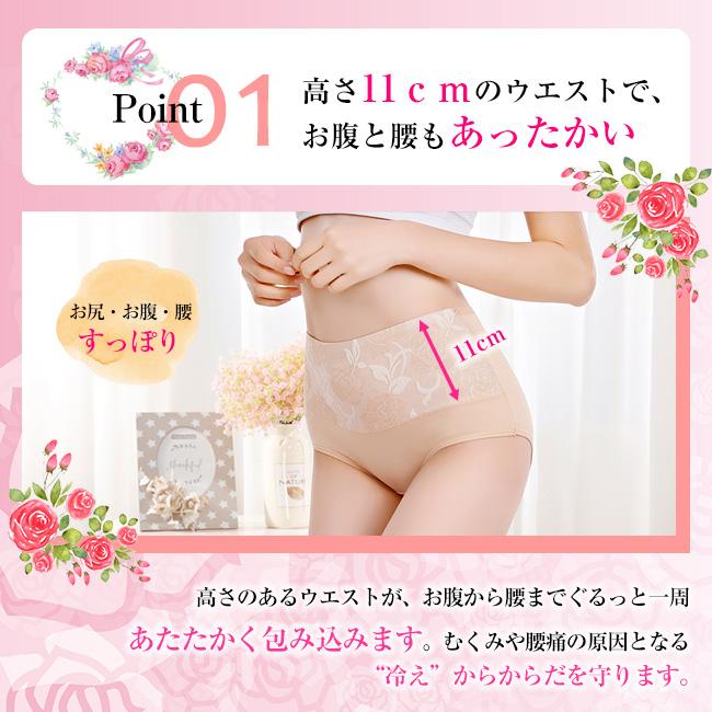 ハイウエストショーツ 腹巻 腹保温 一部即納 2タイプ 綿 おなかすっぽり 深履き おなかすっぽり ストレッチ レディース 20代 40代 50代 春 パンツ 女性 下着 | ブランド登録なし | 25