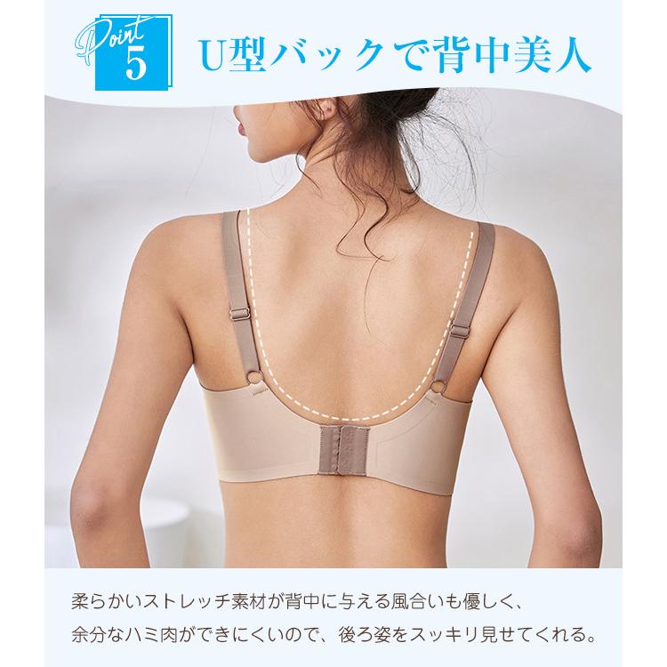 シムレス 蒸れない 接触冷感 夏ブラ 涼しい 速乾 ひびきにくい