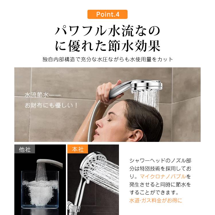 シャワーヘッド ナノバブル ウルトラファインバブル 浄水 マイクロ