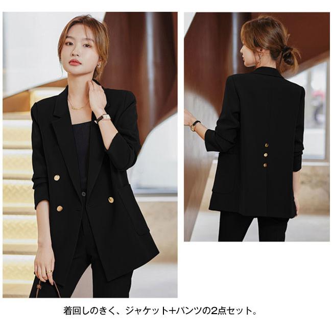 スーツ セットアップ卒業式/入学式 チェック柄 パンツスーツ