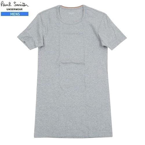 Paul Smith ポールスミス 日本製 ピマフライス クルーネック 半袖 アンダーTシャツ インナー  グレー 22/4/5 280422 送料無料｜fflower11