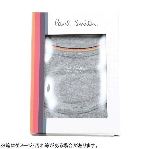 Paul Smith ポールスミス 日本製 ピマフライス クルーネック 半袖 アンダーTシャツ インナー  グレー 22/4/5 280422 送料無料｜fflower11｜07