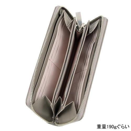 美品 MILA MILAN グレー 長財布 MILA MILAN グレー 長財布 - メルカリ
