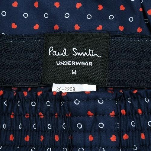 Paul Smith ポールスミス ハート＆ドット プリント トランクスパンツ TRUNKS  紺 22/5/3 190522 送料無料｜fflower11｜04