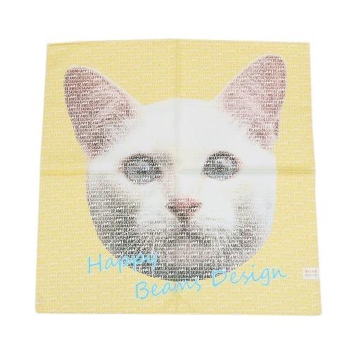 BEAMS 新古品 ビームス デザイン ハンカチ 2枚セット DESIGN