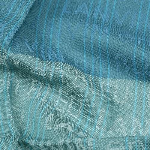 ランバンオンブルー ハンカチ 2枚セット LANVIN en Bleu メンズ ブランド ラッピング無料 日本製 シャドーロゴ コットン 青 110124 送料無料｜fflower11｜07