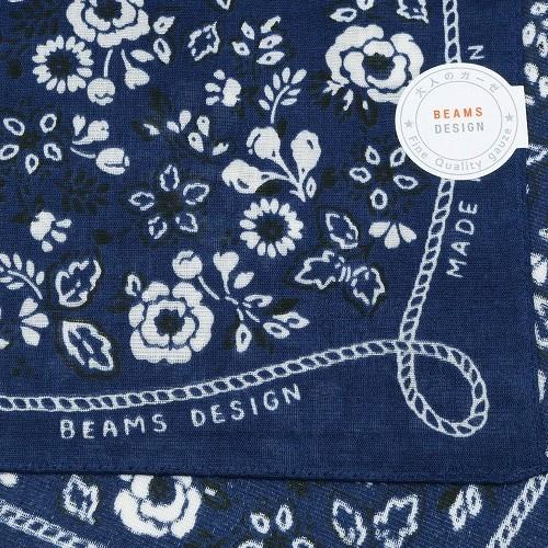 BEAMS（ビームス） 新古品 デザイン ハンカチ 2枚セット BEAMS DESIGN