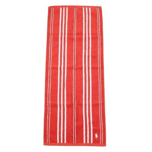 最終お値下げ～ラルフローレンのタオル（赤タータン）セット　バス１＆フェイス１枚 RALPH LAUREN HOME（ラルフ ローレン ホーム） 新古品 ラルフローレン
