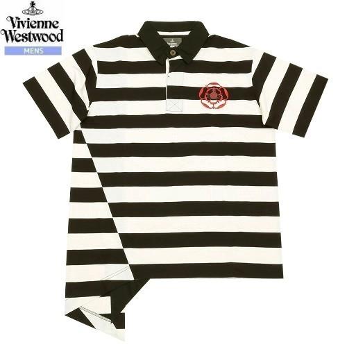 レアvivienne Westwood アシメトリー ポロシャツ 【在庫あり/即出荷可