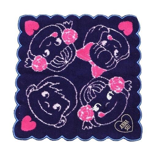 ANNA SUI（アナスイ） ペコちゃんコラボ/ローズアップリケ タオル