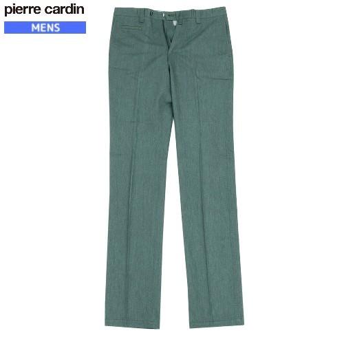 SALE74%OFF pierre cardin ピエールカルダン 日本製 リネン混 ストレッチ スラックスパンツ 緑 22/4/4 210422 送料無料｜fflower11