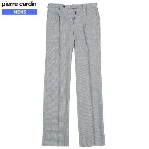 ピエールカルダンPierre cardin ブロックチェック コットンパンツ ピエールカルダンPierre cardin ブロックチェック コットンパンツ