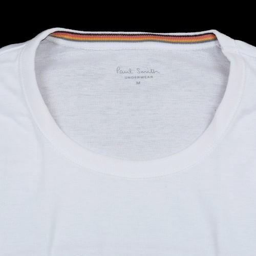 新古品 Paul Smith ポールスミス クルーネック コットン 長袖 Tシャツ インナー  白 22/4/5 280422 送料無料｜fflower11｜04