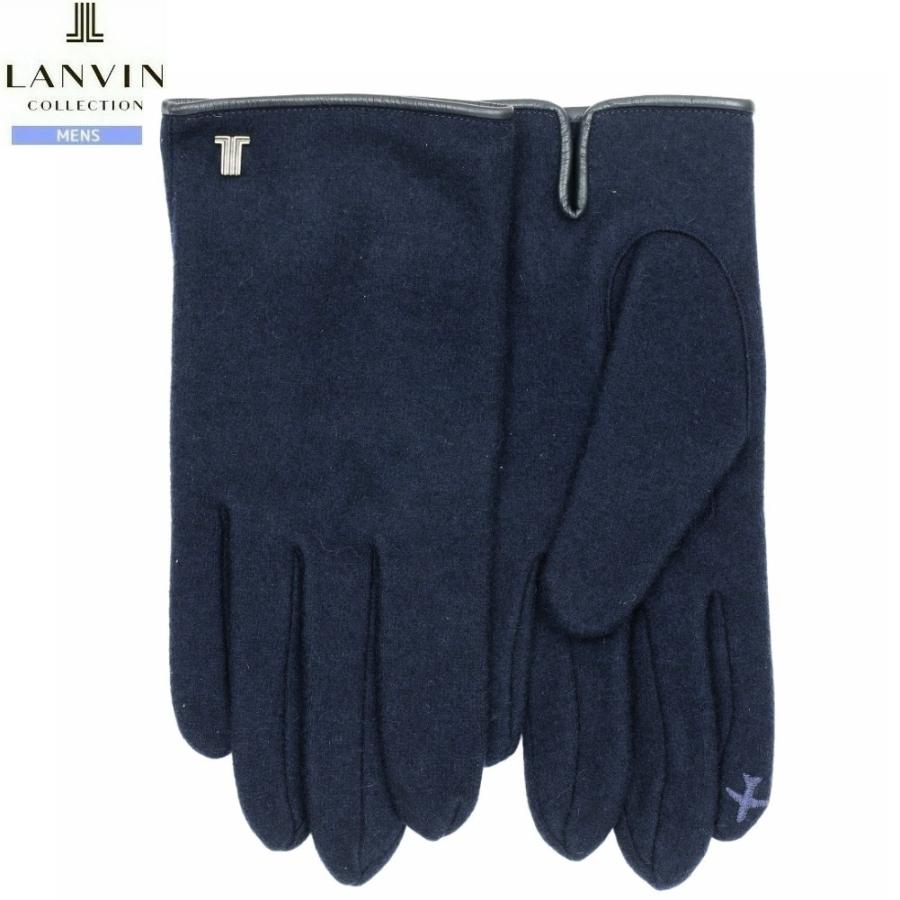 LANVIN COLLECTION ランバン 手袋 メンズ ブランド タッチパネル対応