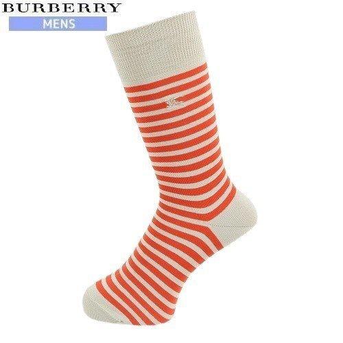 BURBERRY（バーバリー） 新古品 日本製 ホースマーク刺繍 ボーダー