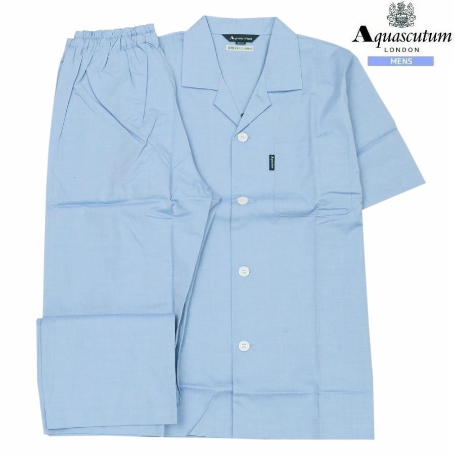 新品  Aquascutum メンズパジャマ M Aquascutum アクアスキュータム パジャマ 20%OFF メンズ