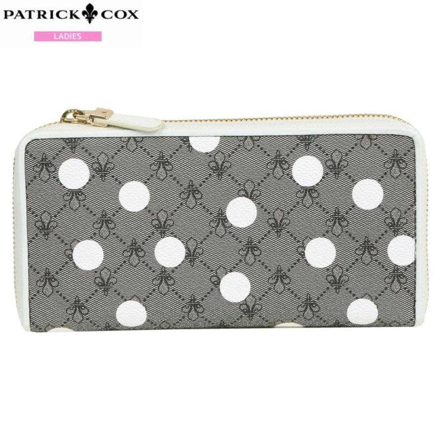 【新品】パトリックコックス レディース 長財布 ラウンドファスナー 箱無し PATRICK COX（パトリックコックス） 箱なし 長財布 PATRICK COX 46%OFF