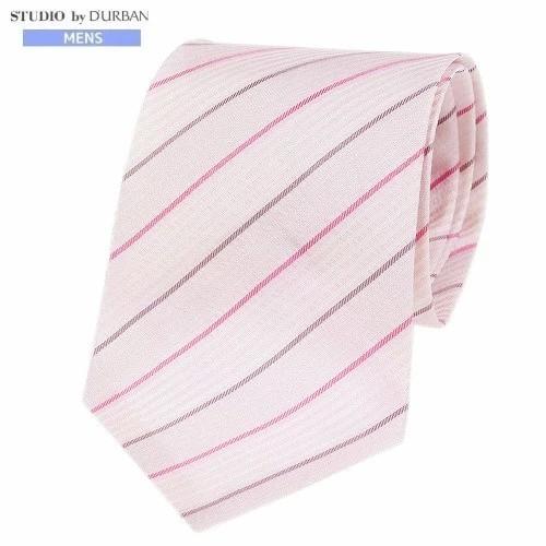 ダーバン スフォデラート シアサッカー ストライプ シルクネクタイ ピンク 21 11 4 送料無料 限定special Price