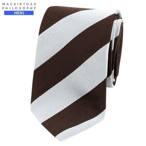 【美品】MACKINTOSH PHILOSOPHYソリッド×チェック ツインタイ MACKINTOSH PHILOSOPHY（マッキントッシュフィロソフィー） SALE44%OFF
