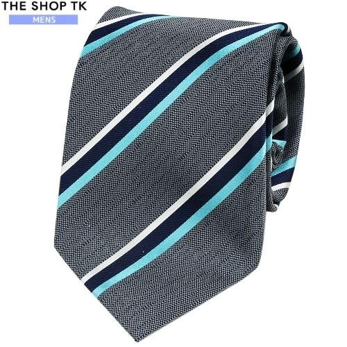 THE SHOP TK ネクタイ ザ ショップ ティーケー 23%OFF メンズ ブランド ラッピング無料 マルチストライプ シルク グレー 280324 送料無料 | THE SHOP TK