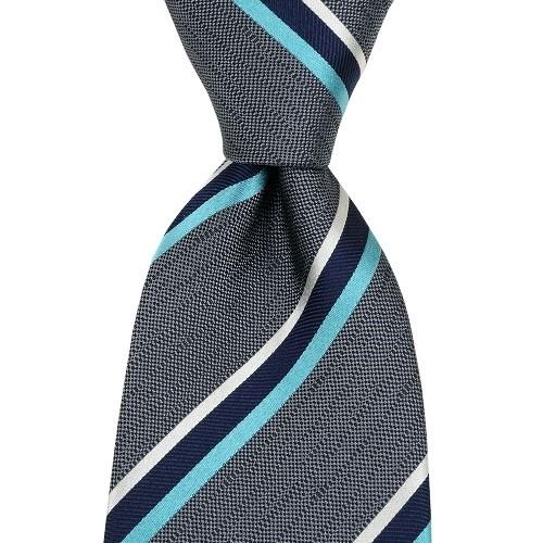 THE SHOP TK ネクタイ ザ ショップ ティーケー 23%OFF メンズ ブランド ラッピング無料 マルチストライプ シルク グレー 280324 送料無料 | THE SHOP TK | 03