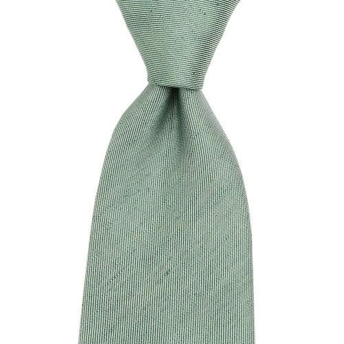 サンプル品 五大陸 ネクタイ gotairiku メンズ ブランド 日本製  FermoFossati シャンタン生地 リネンシルク 緑 060325 送料無料 | gotairiku | 03