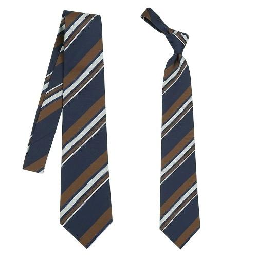 サンプル品 五大陸 ネクタイ gotairiku メンズ ブランド 日本製  FermoFossati レジメンタル シルク 紺 060325 送料無料 | gotairiku | 01