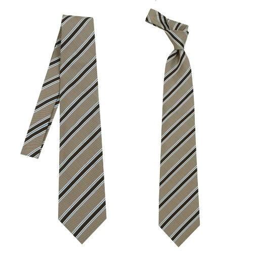 サンプル品 五大陸 ネクタイ gotairiku メンズ ブランド 日本製  FermoFossati レジメンタル シルクコットン ベージュ 060325 送料無料 | gotairiku | 01