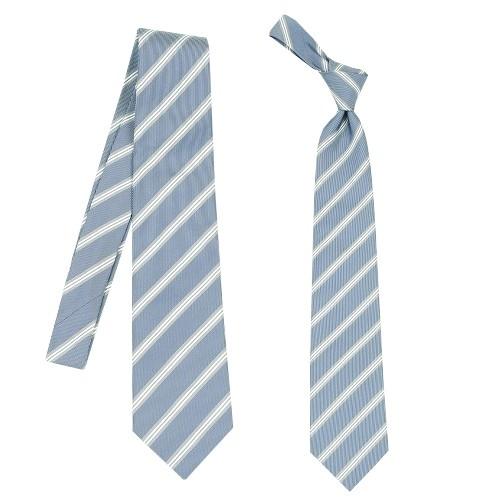 サンプル品 五大陸 ネクタイ gotairiku メンズ ブランド 日本製 FermoFossati レジメンタル シルク 青 130325 送料無料 | gotairiku | 01