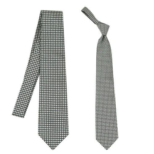 五大陸 ネクタイ gotairiku 50%OFF メンズ ブランド 日本製 ハンドメイド 京都西陣 市松模様 シルク ベージュ×紺 130325 送料無料 | gotairiku | 01