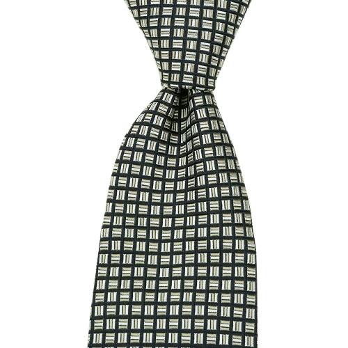 五大陸 ネクタイ gotairiku 50%OFF メンズ ブランド 日本製 ハンドメイド 京都西陣 市松模様 シルク ベージュ×紺 130325 送料無料 | gotairiku | 03