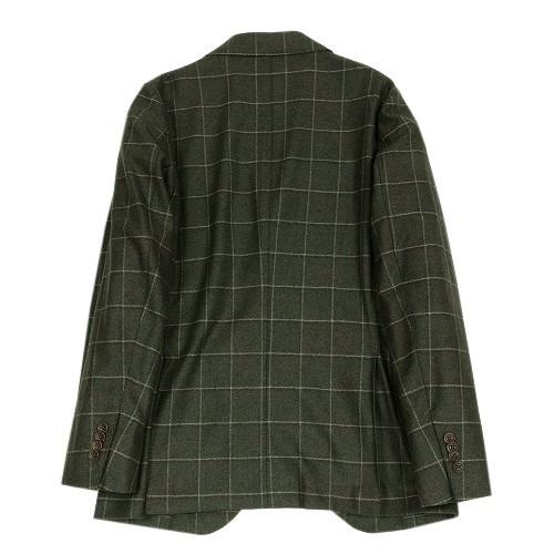 SALE82%OFF ARTISAN アルチザン コムサ  ウィンドペン ウールカジュアルジャケット 暗緑 16/11/3 171116 送料無料 | COMME CA DU MODE | 02