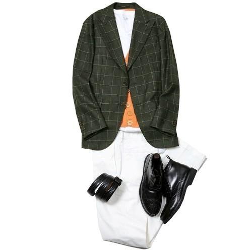 SALE82%OFF ARTISAN アルチザン コムサ  ウィンドペン ウールカジュアルジャケット 暗緑 16/11/3 171116 送料無料 | COMME CA DU MODE | 06