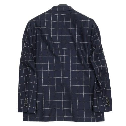 新品未使用　コムサメン　ウィンドペンスーツ　スリーピース セール】【上下洗える】スリーピーススーツ セパレートべスト