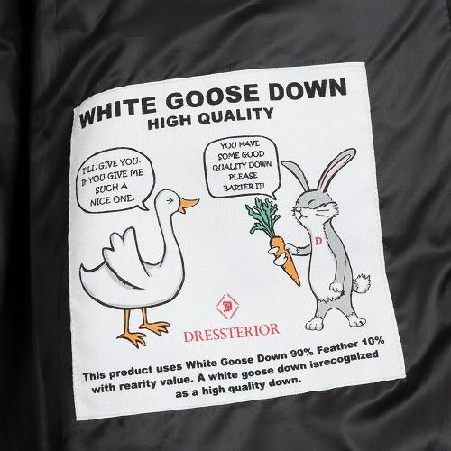 ドレステリア ダウンジャケット DRESSTERIOR 37%OFF メンズ ブランド 【干場義雅×DRESSTERIOR】Ultimate Down 黒 0105BF 送料無料の画像
