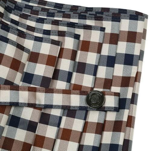 Aquascutum アクアスキュータム 長傘 メンズ おしゃれ 日本製