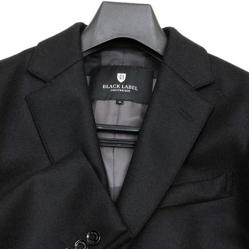 ブラックレーベル クレストブリッジ チェスターフィールドコート BLACK LABEL CRESTBRIDGE 26%OFF メンズ ブランド ウーステッド メルトン 黒 2711BEの画像