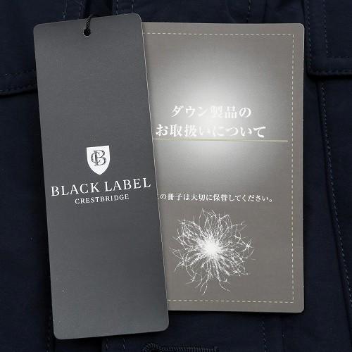 ブラックレーベル クレストブリッジ ダウンジャケット BLACK LABEL CRESTBRIDGE 30%OFF メンズ ブランド 2WAY ナイロンタッサー ロング 紺 2711BE 送料無料の画像