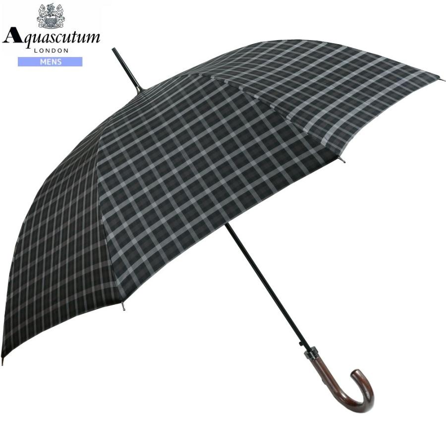 Aquascutum（アクアスキュータム） 長傘 メンズ おしゃれ 日本製