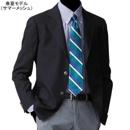J.PRESS 紺ブレザー ジェイプレス 18%OFF メンズ ブランド 春夏 定番 JAPAN CRAFT CLOTH サマーメッシュ 銀釦 3B 背抜き 紺 0204BE 送料無料の画像