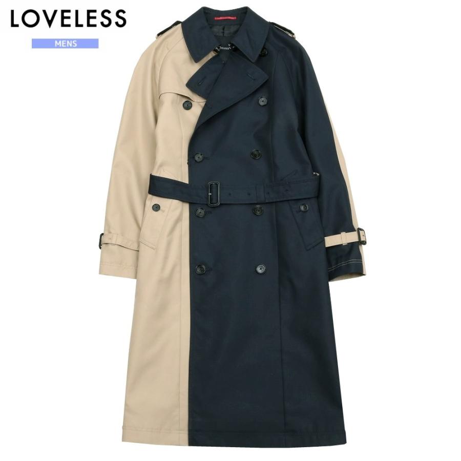 LOVELESS（ラブレス） 訳あり商品 トレンチコート メンズ ブランド 撥